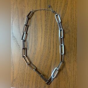 NWOT MARLYN SCHIFF PAPERCHAIN LINK NECKLACE